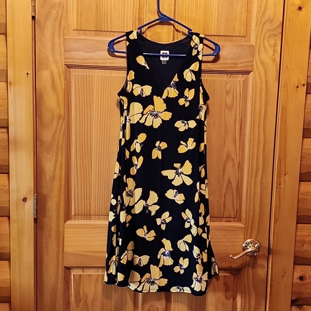 Anne Klein flowered dress.